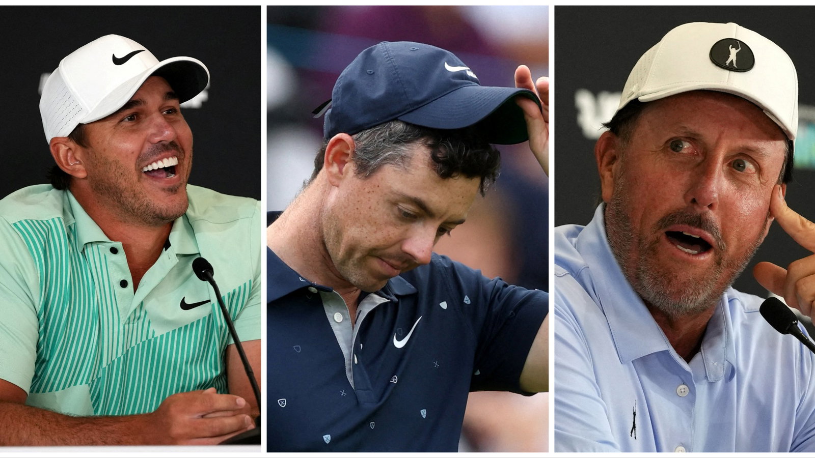 Brooks Koepka, Phil Mickelson from the top rope after shock LIV-PGA merger!